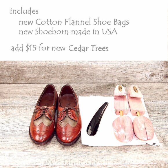 * NIB * $295 Allen Edmonds AMHERST Women's 6 C Green/Brown * add $15 Trees - Picture 4 of 13